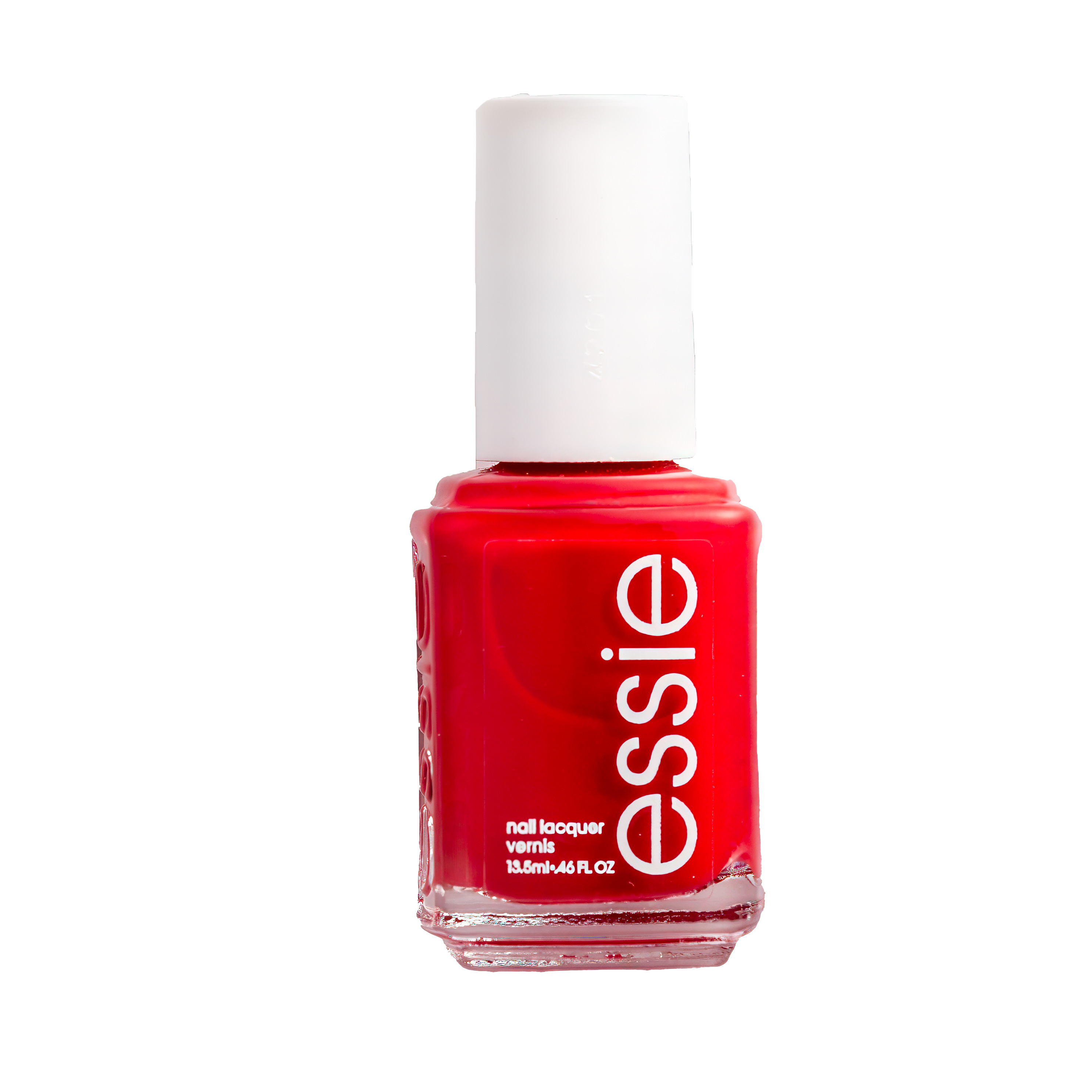 Red nail polish on white background - shot in studio red nail polish on white background shot in studio